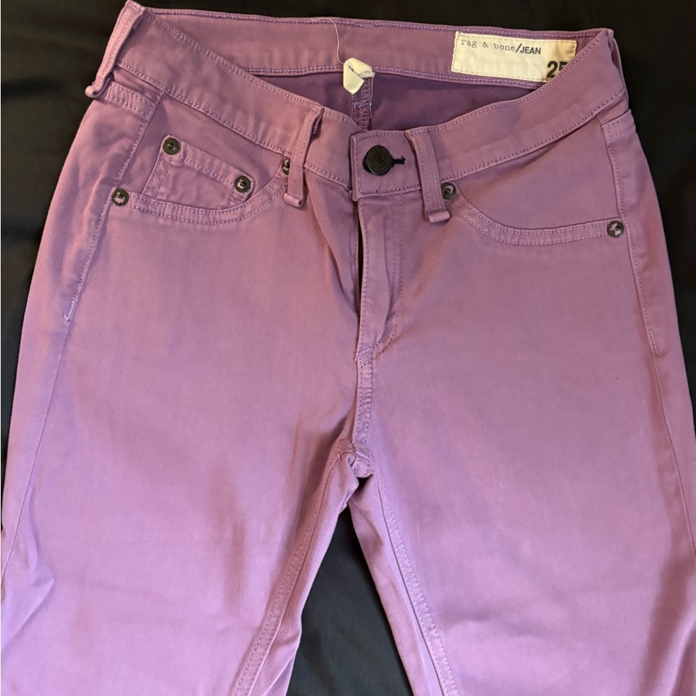 Rag & Bone Lavendar Cotton Modal Legging Pants